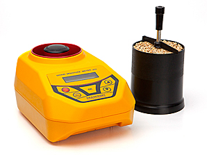 El higrómetro para granos GMMpro de la empresa Draminski es un aparato que realiza una exacta medición de la humedad del grano mediante el método capacitivo gravimétrico